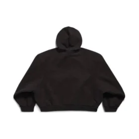 Unity Sports Icon Boxy Zip-up Hoodie Large Fit “Black” 787354TQVD59034