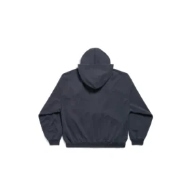 Unity Sports Icon Incognito Zip-up Hoodie Oversized “Black” 794030TQVB24372