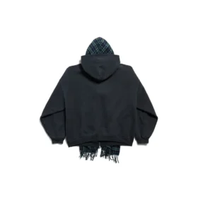 Unity Sports Icon Scarf Full Zip Hoodie Oversized “Dark Blue” 794747TQVM24021