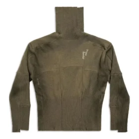 Upcycled Socks Sweater “Dark Green” 768686T71932525