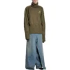 Upcycled Socks Sweater “Dark Green” 768686T71932525
