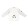 Upside Down Long Sleeve T-Shirt “White” 698155TMVC99000
