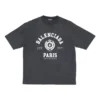 Varsity Logo Short Sleeve T-Shirt “Washed Black” 612966TMV981000
