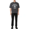 Varsity Logo Short Sleeve T-Shirt “Washed Black” 612966TMV981000