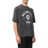 Varsity Logo Short Sleeve T-Shirt “Washed Black” 612966TMV981000