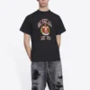Varsity Logo T-Shirt Medium Fit “Black” 612966TLV891076