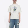 Varsity Logo T-Shirt Medium Fit “White” 612966TLV891375
