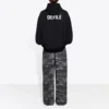 Wide Leg Camouflage Jeans “Grey” 641456TJW551055