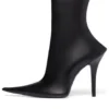 Witch 110mm Booties “Black Sheepskin” 747603WBCW01000