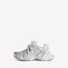 Women’s 3xl extreme laces logo sneaker in white/off white/light blue Women’s 3xl extreme laces logo sneaker in white/off white/light blue