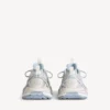 Women’s 3xl extreme laces logo sneaker in white/off white/light blue Women’s 3xl extreme laces logo sneaker in white/off white/light blue