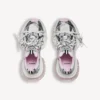 Women’s 3xl gel clearsole sneaker in white/pink/black Women’s 3xl gel clearsole sneaker in white/pink/black
