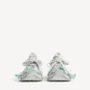 Women’s 3xl lace sneaker in taupe/white/light blue Women’s 3xl lace sneaker in taupe/white/light blue