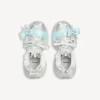 Women’s 3xl lace sneaker in taupe/white/light blue Women’s 3xl lace sneaker in taupe/white/light blue
