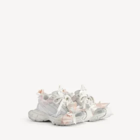 Women’s 3xl lace sneaker in white/light pink