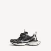 Women’s 3xl sneaker in black/silver Women’s 3xl sneaker in black/silver