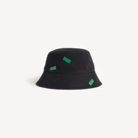 Women’s 520 stickers bucket hat in black