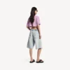 Women’s 520 stickers cropped t-shirt in old pink/white