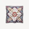 Women’s ai scarf in beige/light blue