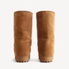 Women’s alaska fur high boot in brown Women’s alaska fur high boot in brown