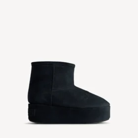 Women’s alaska platform bootie in black