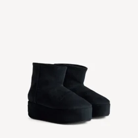 Women’s alaska platform bootie in black