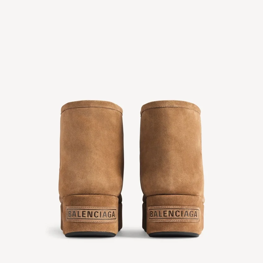 Women’s alaska platform bootie in brown/white Women’s alaska platform bootie in brown/white