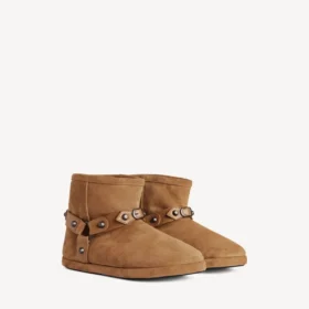 Women’s alaska soft bootie in camel