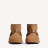 Women’s alaska soft bootie in camel Women’s alaska soft bootie in camel