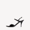 Women’s avenue bow sandal in black/silver