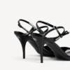 Women’s avenue bow sandal in black/silver