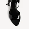 Women’s avenue bow sandal in black/silver