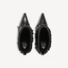 Women’s avenue fringe bootie in black Women’s avenue fringe bootie in black