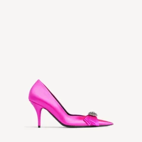 Women’s avenue palazzo pump in fuchsia