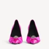 Women’s avenue palazzo pump in fuchsia