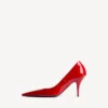 Women’s avenue pump in cherry red