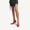 Women’s avenue pump in cherry red
