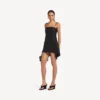 Women’s babydoll strap dress in black Women’s babydoll strap dress in black