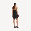 Women’s babydoll strap dress in black Women’s babydoll strap dress in black
