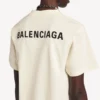 Women’s balenciaga back medium fit t-shirt  in cream