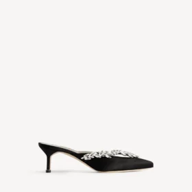 Women’s balenciaga | manolo blahnik mule in black