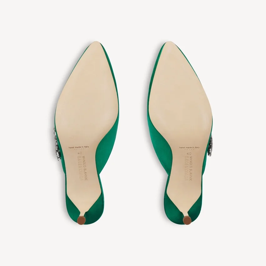 Women’s balenciaga | manolo blahnik mule in grass Women’s balenciaga | manolo blahnik mule in grass
