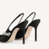Women’s balenciaga | manolo blahnik slingback in black