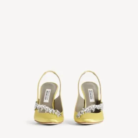 Women’s balenciaga | manolo blahnik slingback in lime