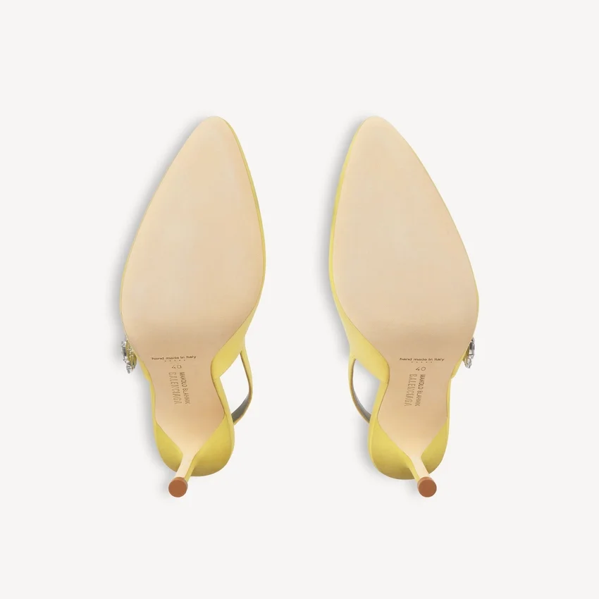 Women’s balenciaga | manolo blahnik slingback in lime Women’s balenciaga | manolo blahnik slingback in lime