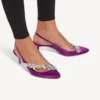 Women’s balenciaga | manolo blahnik slingback in violet