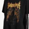 Women’s balenciaga sacra cœur medium fit t-shirt  in black