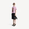 Women’s balenciaga sacra cœur medium fit t-shirt  in old pink