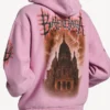 Women’s balenciaga sacra cœur medium fit zip-up hoodie in old pink Women’s balenciaga sacra cœur medium fit zip-up hoodie in old pink