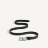 Women’s bb hourglass thin belt in black